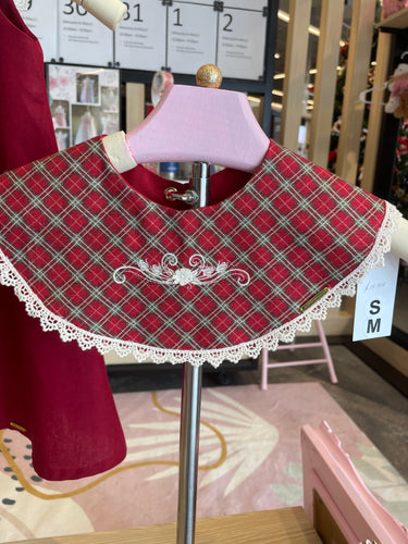 Holiday 2024 Plaid Round Collar