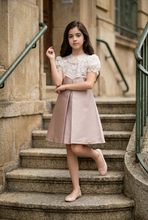 Load image into Gallery viewer, Mauve Mate Satin Basic Dress