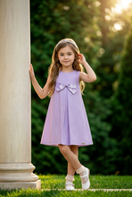 Load image into Gallery viewer, Purple Plaid/Polka Dot Reversible Dress