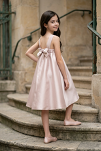 Load image into Gallery viewer, Mauve Mate Satin Basic Dress