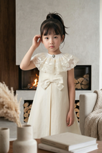 Load image into Gallery viewer, Ivory Linen Basic Dress