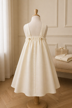 Load image into Gallery viewer, Ivory Linen Basic Dress