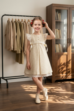 Load image into Gallery viewer, Ivory and Ivy Cotton Dress Set