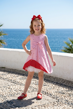 Load image into Gallery viewer, Reversible Cotton Gingham with Hearts
