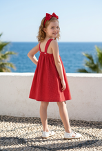 Load image into Gallery viewer, Reversible Cotton Gingham with Hearts