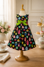 Load image into Gallery viewer, Tea Pots Cotton Basic Dress