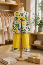 Load image into Gallery viewer, Lemons And Blueberries Pant Set