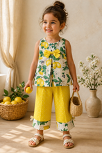 Load image into Gallery viewer, Lemons And Blueberries Pant Set