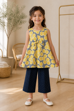 Load image into Gallery viewer, Lemon and Stripes Pant Set