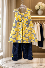 Load image into Gallery viewer, Lemon and Stripes Pant Set