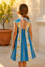 Load image into Gallery viewer, Lemons and Blue Signature Dress Set