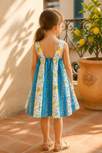Load image into Gallery viewer, Lemons and Blue Signature Dress Set