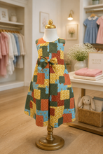 Load image into Gallery viewer, Patchwork Cotton Signature Dress