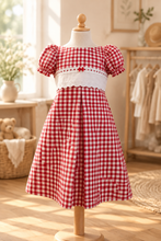 Load image into Gallery viewer, Red Gingham Set